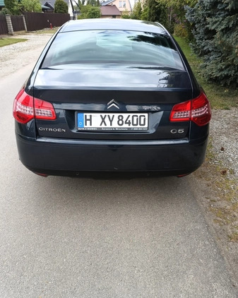 Citroen C5 cena 18900 przebieg: 199000, rok produkcji 2008 z Sulejów małe 56